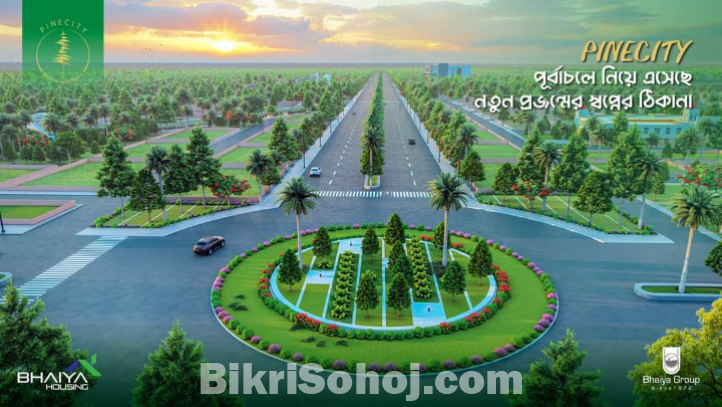 Plot Sale in Pine City Purbachal